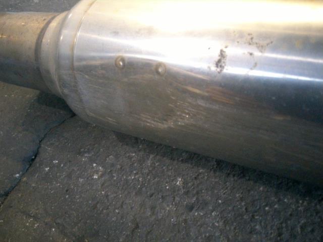  Cube UA-BNZ11 R muffler EX 4WD * including in a package un- possible prompt decision commodity 