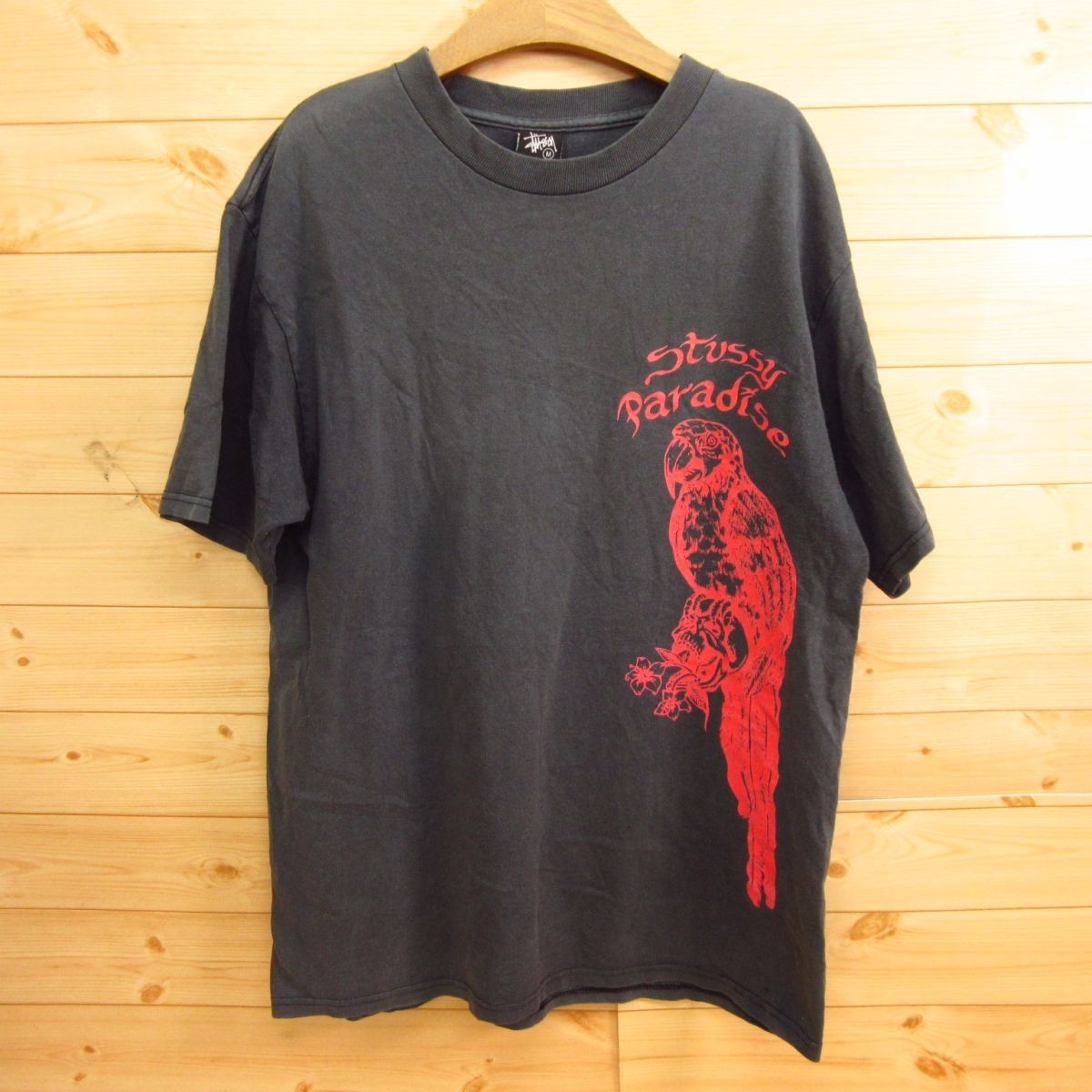 総合評価 STUSSY - 紺タグ OLD STUSSY “Surf Skate Skull” 黒 Lサイズ