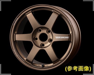 【納期要確認】RAYS Volk Racing TE37 SAGA S-plus SIZE:7.5J-17 +44(F1) PCD:100-5H Color:BR ホイール2本セット_画像1