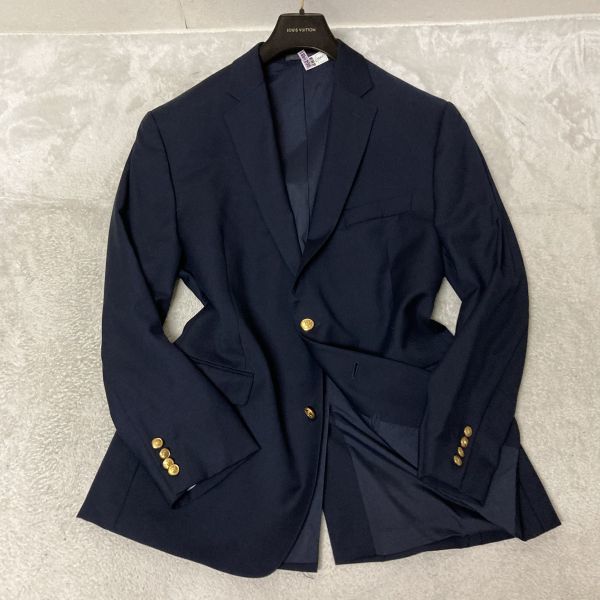 最高級 ラルフローレン【LAUREN】Macy's別注!! 紺ブレザー 金ボタン