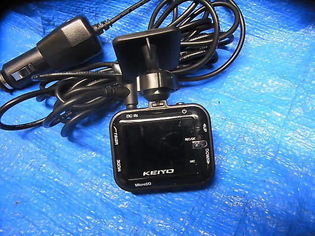 KEIYO　AN-R026　ドライブレコーダー　SDカード付　動作品　送料520円　管H0701-7_画像5