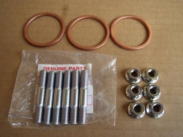 KH400 マフラー スタットボルトセット 新品即決 kawasaki