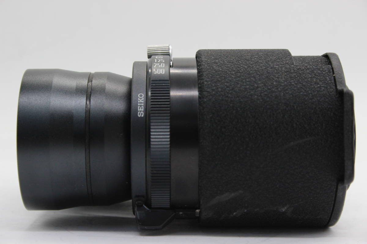 【訳あり品】 マミヤ Mamiya-SEKOR 250mm F6.3 プラケース付き 二眼レンズ C7714_画像5