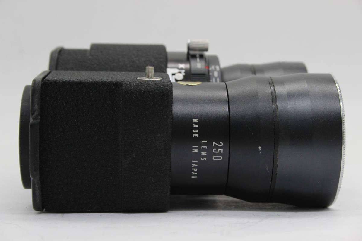 【訳あり品】 マミヤ Mamiya-SEKOR 250mm F6.3 プラケース付き 二眼レンズ C7714_画像3