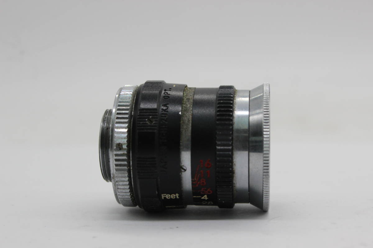 【返品保証】 KINO-SANKYO 13mm F1.9 前後キャップ付き レンズ C7716の画像6