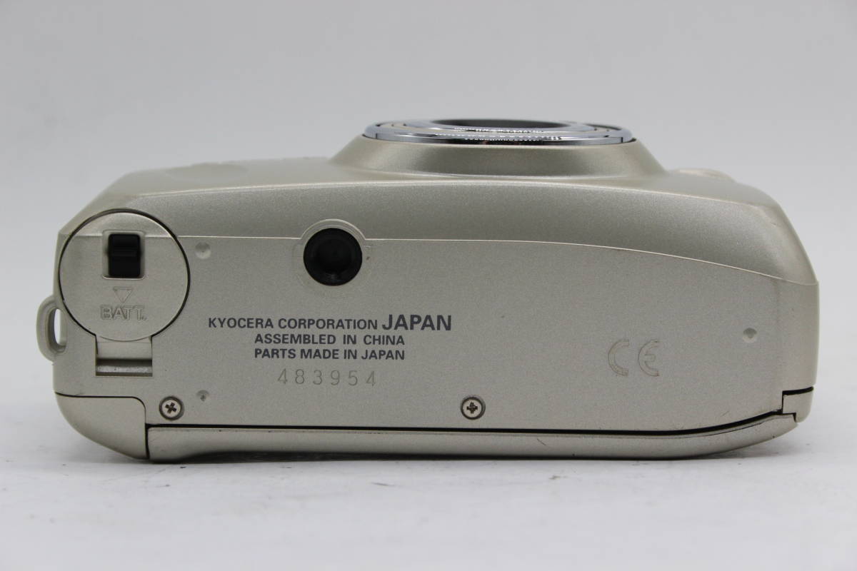 【返品保証】 京セラ Kyocera Yashica Zoomate 140SE ゴールド 38-140mm コンパクトカメラ C7478_画像7