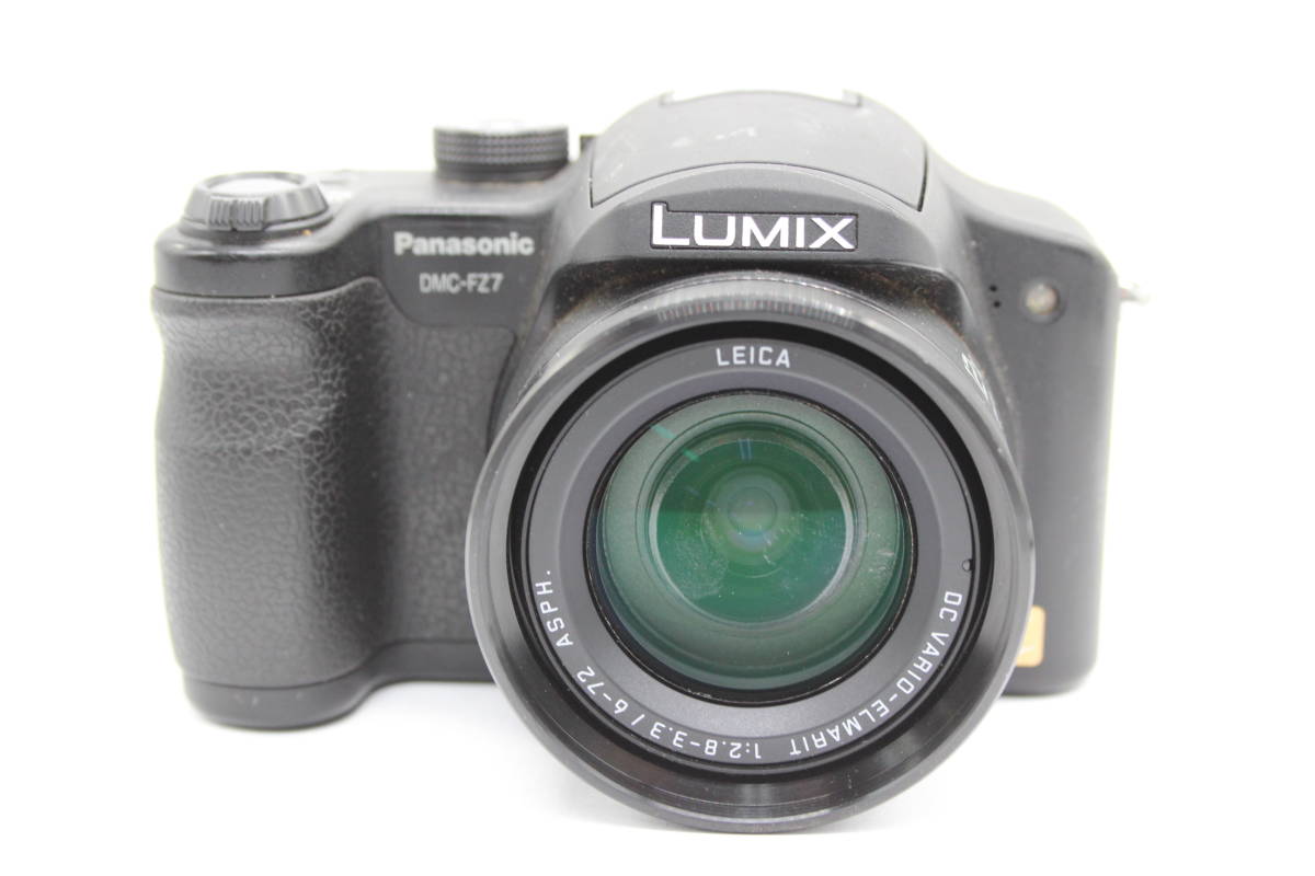 【返品保証】 パナソニック Panasonic Lumix DMC-FZ7 12x バッテリー付き コンパクトデジタルカメラ C7854_画像2