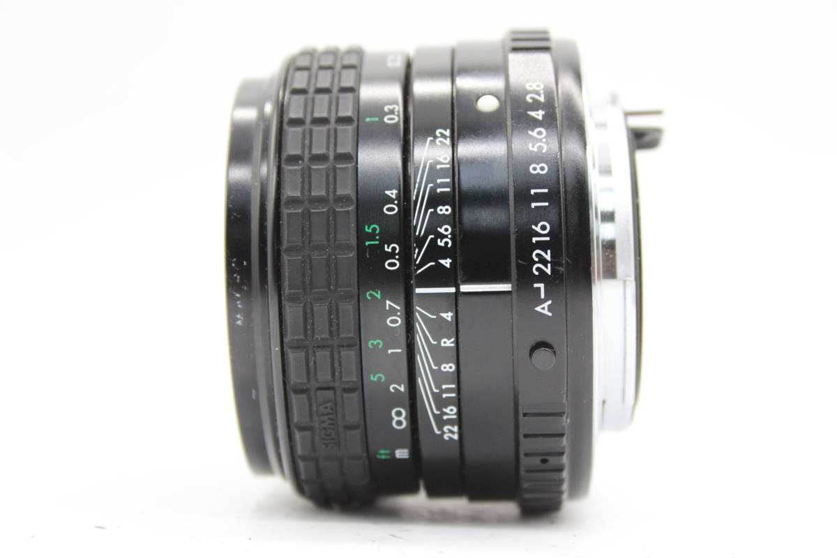 【返品保証】 シグマ Sigma SUPER-WIDE II 24mm F2.8 ペンタックスマウント レンズ C8179_画像6