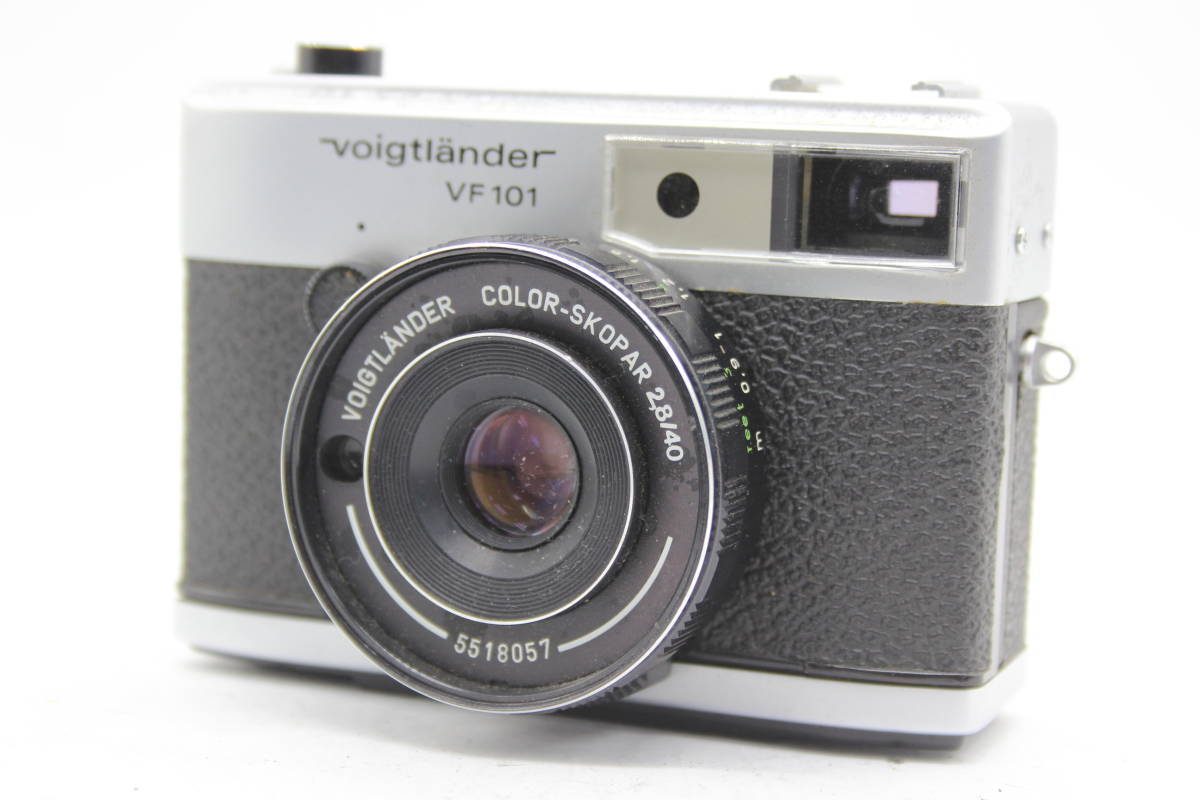 【返品保証】 フォクトレンダー Voigtlander VF101 Color-Skopar 40mm F2.8 コンパクトカメラ C8556_画像1