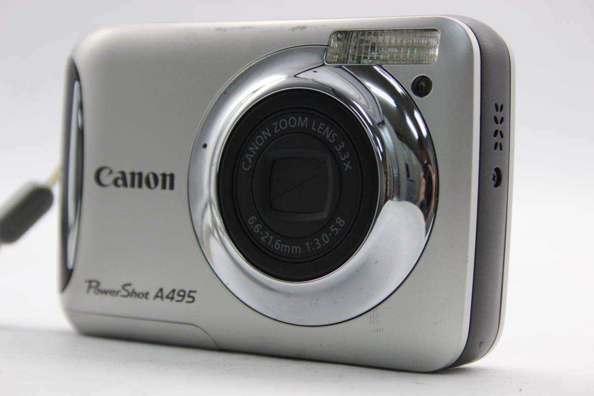 多様な A495 PowerShot Canon 【便利な単三電池で使用可】キャノン