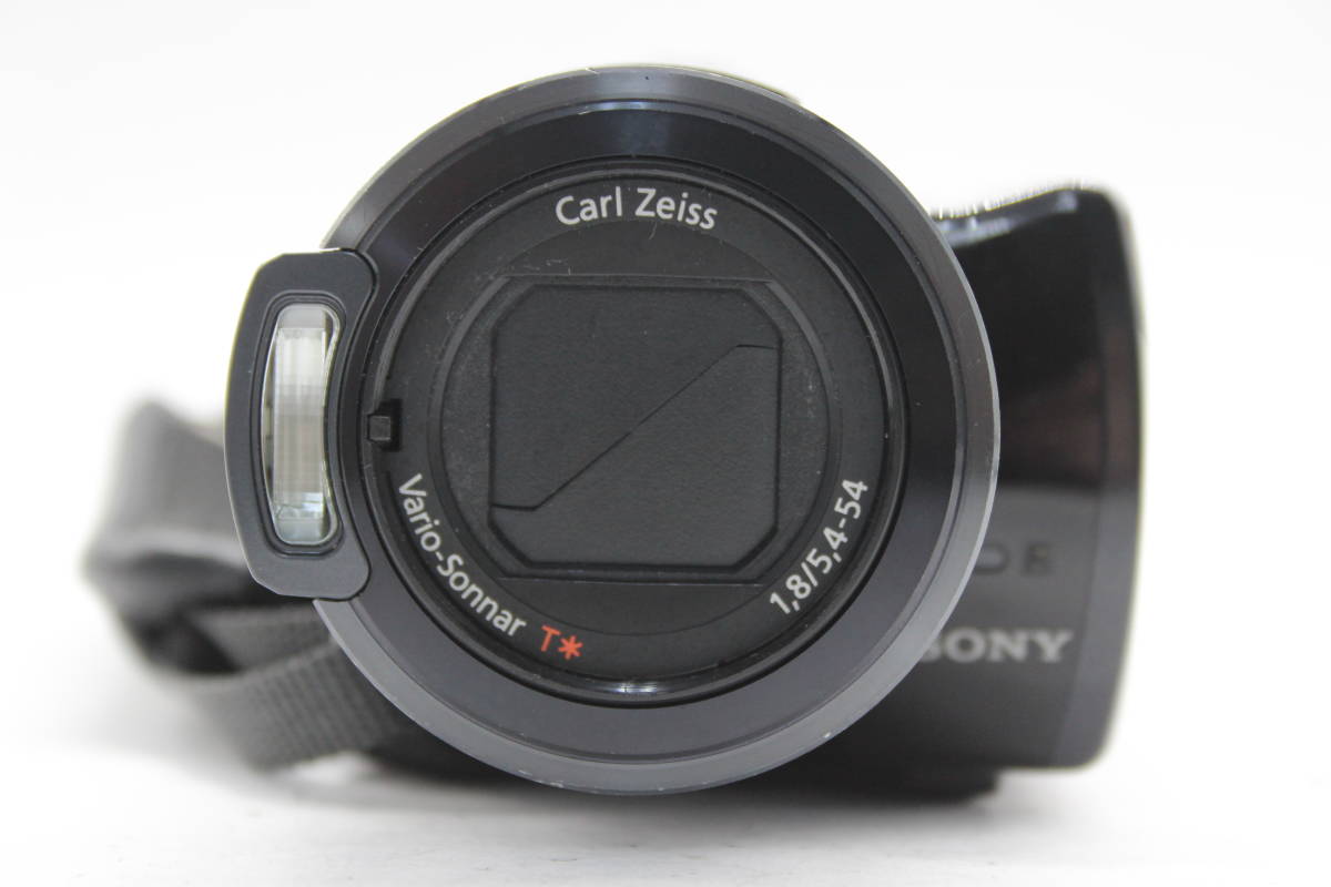 【返品保証】 【録画確認済み】ソニー Sony HANDYCAM HDR-CX7 ブラック CMOS バッテリー メモリースティック付き ビデオカメラ C8420_画像2