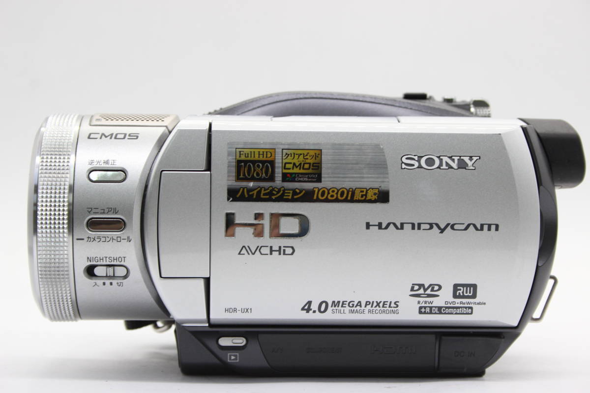 【訳あり品】 ソニー Sony HANDYCAM HDR-UX1 80x ビデオカメラ C8443_画像5