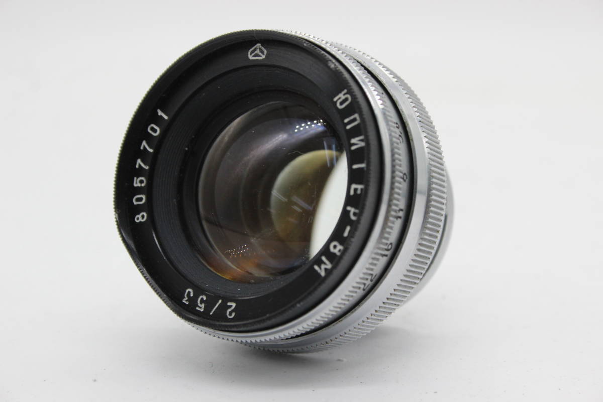 【返品保証】 ジュピター Jupiter-8M 53mm F2 レンズ C8763_画像1