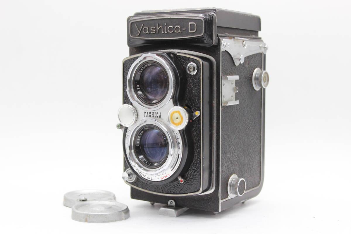 【訳あり品】 ヤシカ Yashica-D Yashikor 80mm F3.5 二眼カメラ C8771
