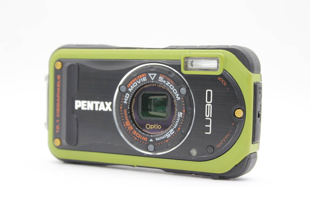 【返品保証】 ペンタックス Pentax Optio W90 Wide 28mm 5x Zoom コンパクトデジタルカメラ C8965