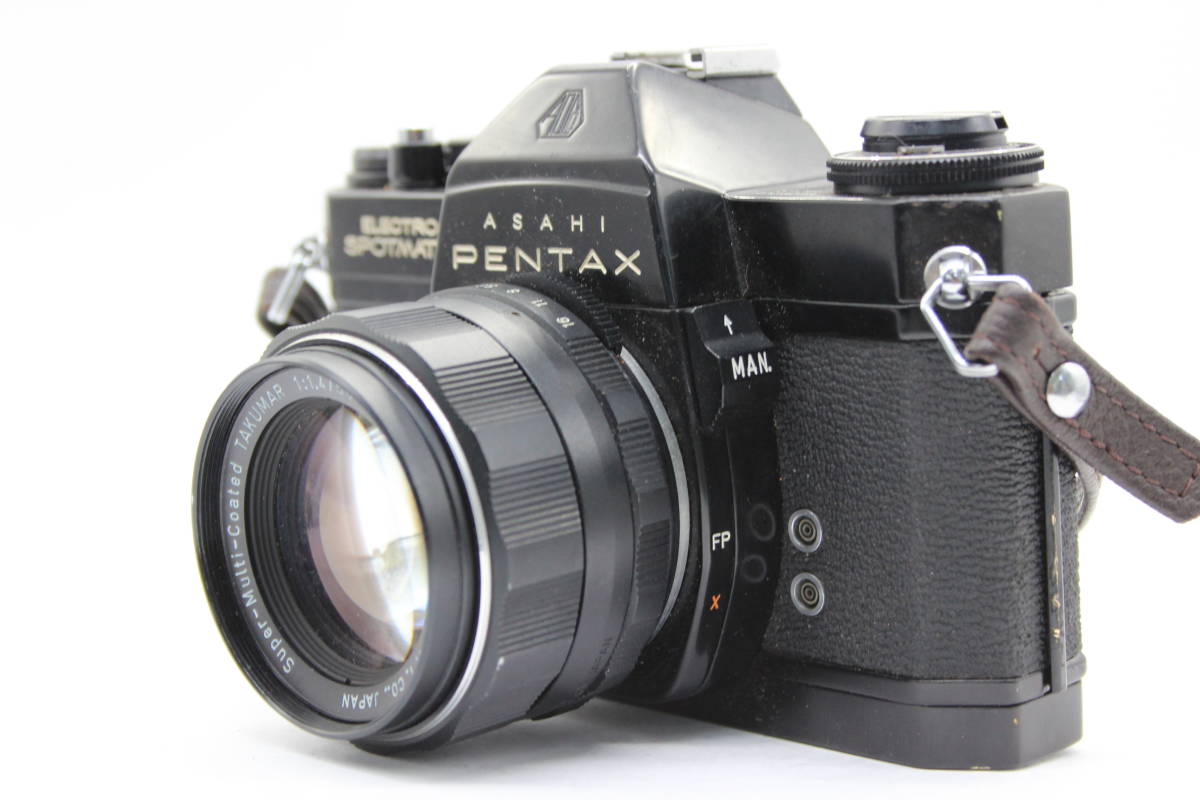 憧れの Super-Multi-Coated ブラック Spotmatic Electro Pentax 【返品