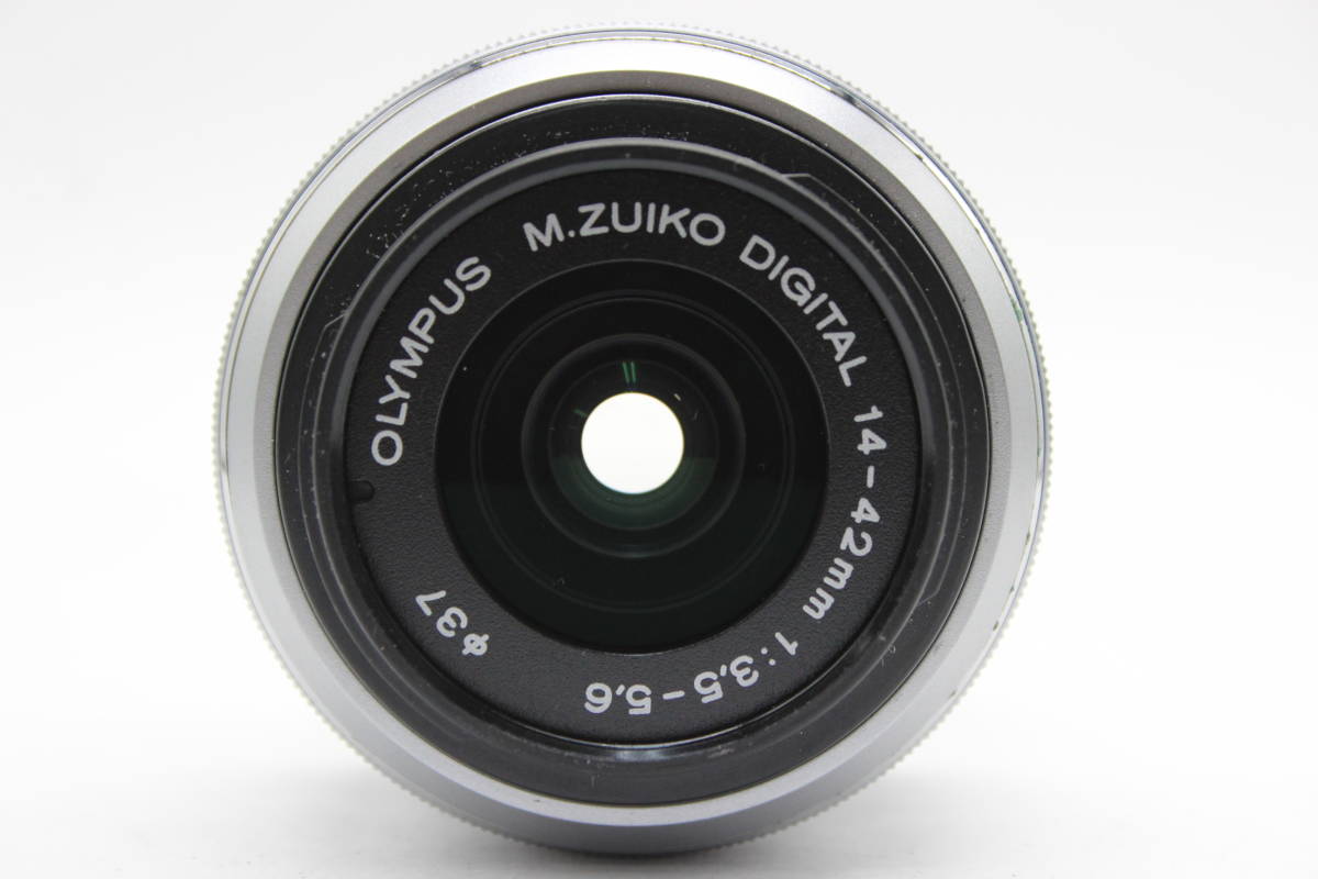 【返品保証】 オリンパス Olympus PEN Lite E-PL3 ホワイト M.ZUIKO 14-42mm F3.5-5.6 バッテリー ストロボ 付きミラーレス一眼 R C9121_画像8