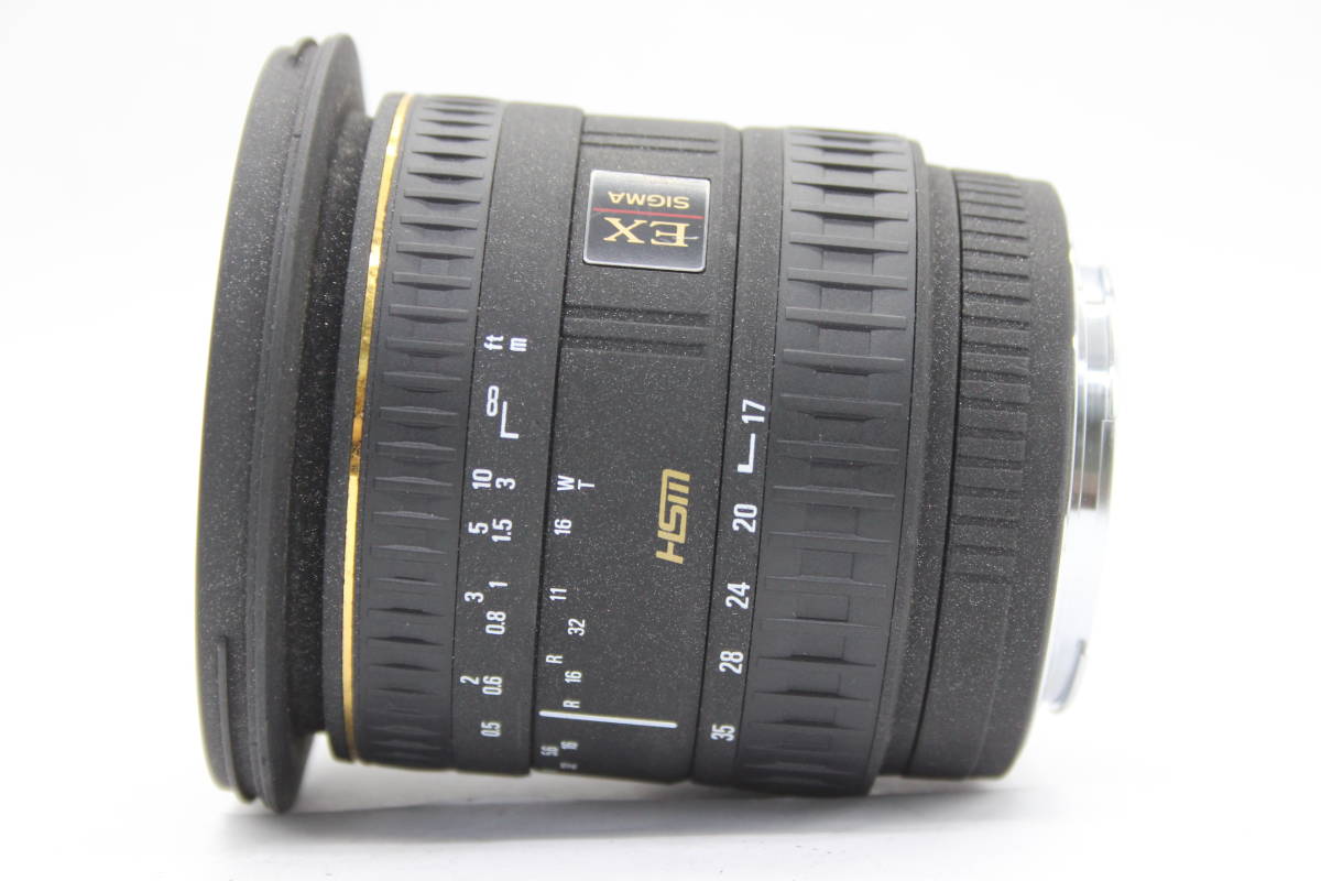 【訳あり品】 シグマ Sigma ZOOM EX ASPHERICAL 17-35mm F2.8-4 キャノンマウント レンズ C9128の画像3