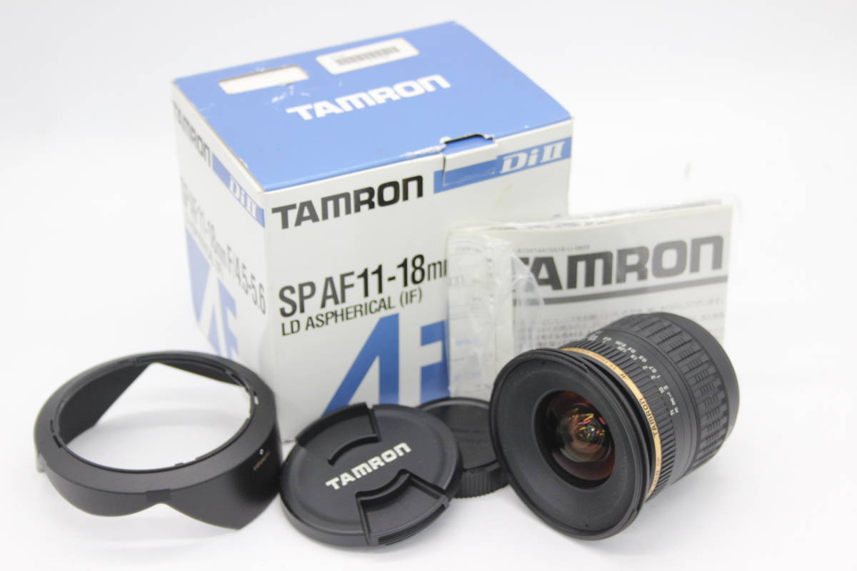 【返品保証】 【元箱付き】タムロン Tamron AF ASPHERICAL LD Di II SP 11-18mm F4.5-5.6 ニコンマウント レンズ C9177