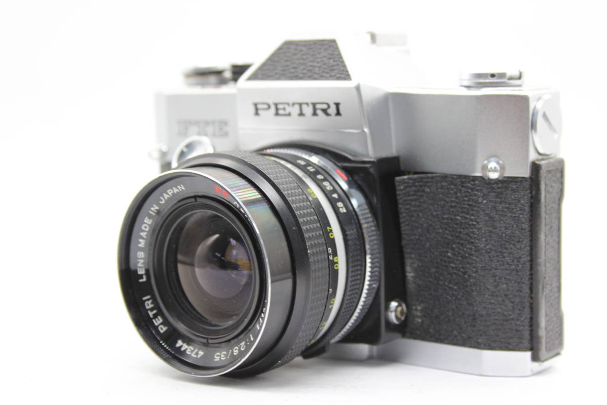 【返品保証】 ペトリ Petri FTE EE Auto 35mm F2.8 ボディレンズセット C9198_画像1