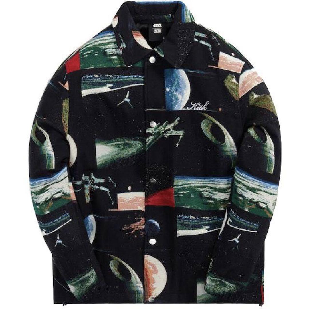 新品タグ付き Kith Star Wars Planets Coaches Jacket キス 新品タグ付き Kith Star Wars Planets Coaches Jacket キス