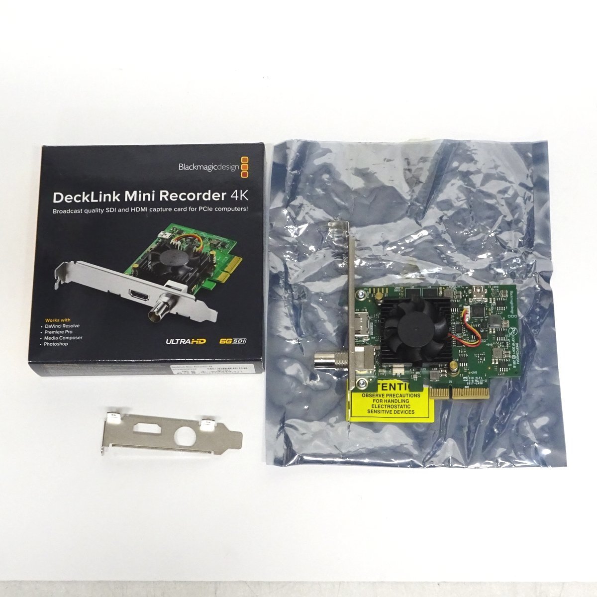 【一部予約!】 Blackmagic Design DeckLink Mini Recorder 4K ロープロファイル対応 4Kキャップチャーカード【中古/動作品】#378693 プロ用、業務用 【一部予約!】 Blackmagic Design DeckLink Mini Recorder 4K ロープロファイル対応 4Kキャップチャーカード【中古/動作品】#378693 プロ用、業務用