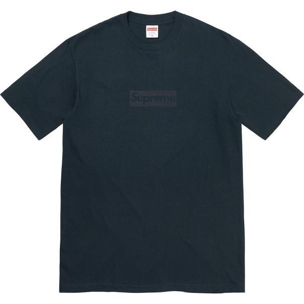 Supreme Tonal Box Logo Tee Navy XXL ネイビー 新品 国内正規品 シュプリーム トーナル ボックス ロゴ ティー_画像1