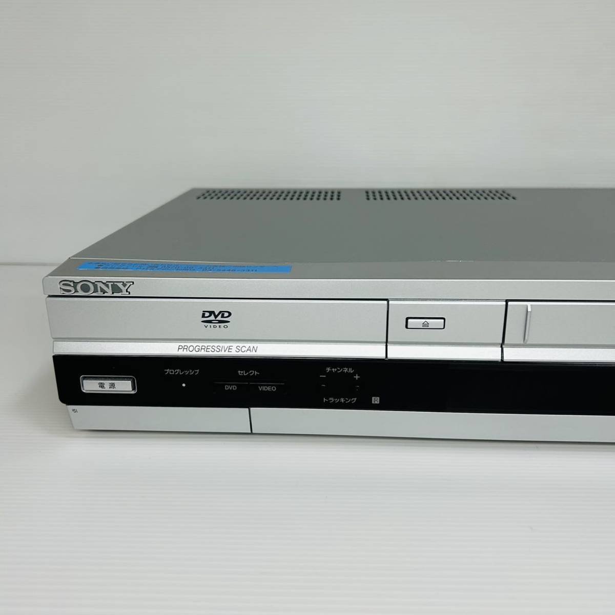 SONY SLV-D383P DVD訳あり特価　VHSビデオデッキデッキ リモコン付属品セット　分解メンテナンス済み　送料無料