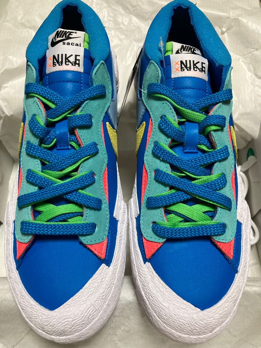 KAWS × sacai × Nike Blazer Low "Neptune Blue"カウズ ×サカイ×ナイキ ブレーザーロー