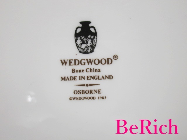 ウェッジウッド WEDGWOOD オズボーン プレート 白 ホワイト ファイン ボーンチャイナ 陶磁器 大皿 【中古】 bh2194_画像5