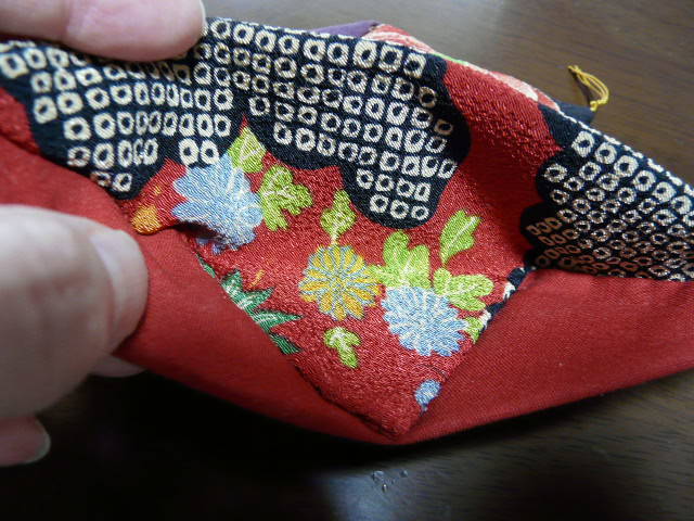 コースター 舟形 古和布 手作り の画像4