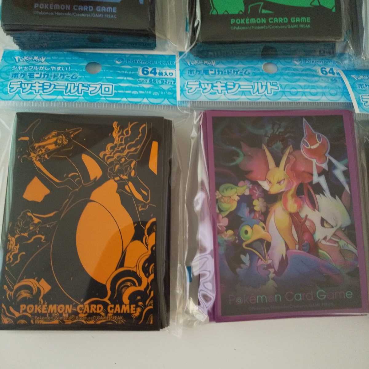 ポケモンカードゲーム デッキシールド スリーブ 8個セット ポケモンカードゲーム デッキシールド スリーブ 8個セット