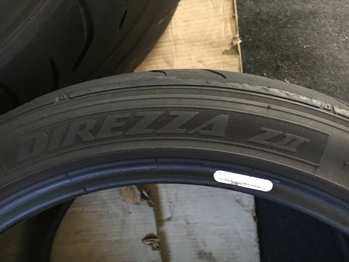 DUNLOP DIREZA Z II 265/35 R 18 4使用 原文:DUNLOP DIREZA ZⅡ　265/35R18　4本中古