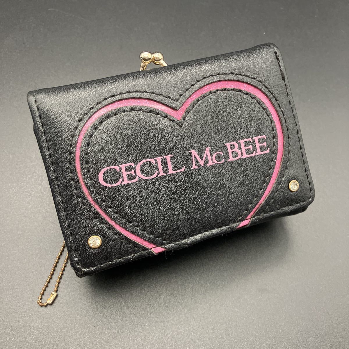 即決 CECIL Mc BEE セシルマクビー 三つ折り財布_画像1