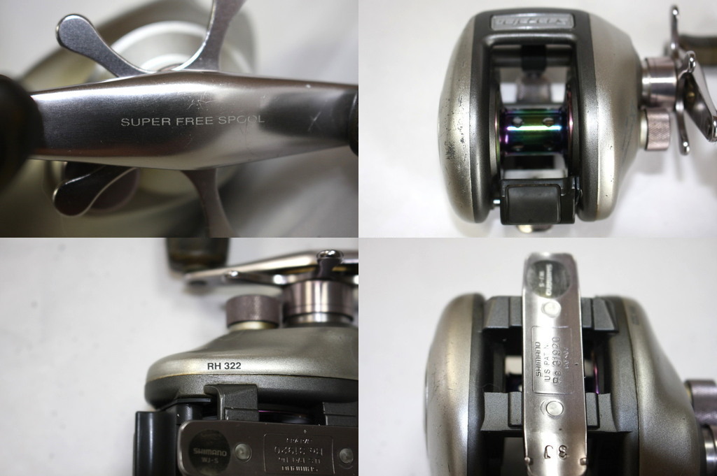 ★SHIMANO★scorpion Metanium XT　RH322ベイトリール右巻きUSED!!!_画像9