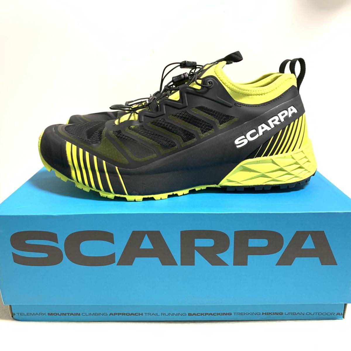 いいスタイル 未作用品 □定価2.5万円□【SCARPA】RIBELLE RUN