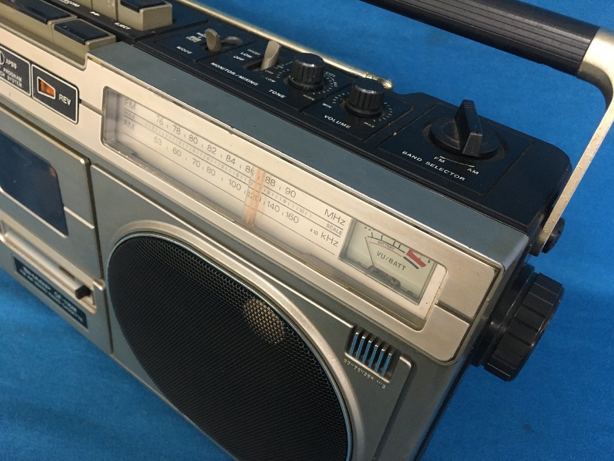 ☆38―056☆昔のラジカセ シャープ ラジオ付テープ ☆38―056☆昔のラジカセ シャープ ラジオ付テープ