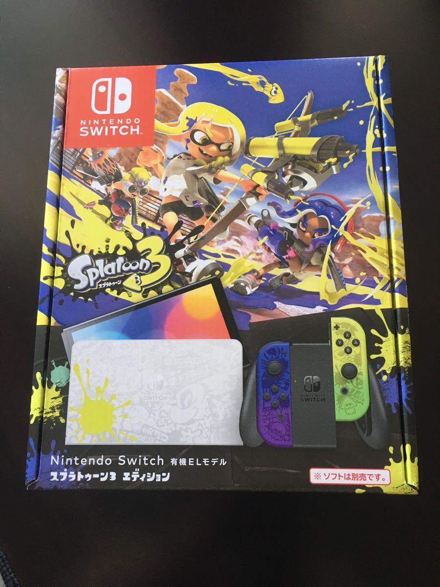 新品未開封 switch 有機ELモデルスプラトゥーン3エディション
