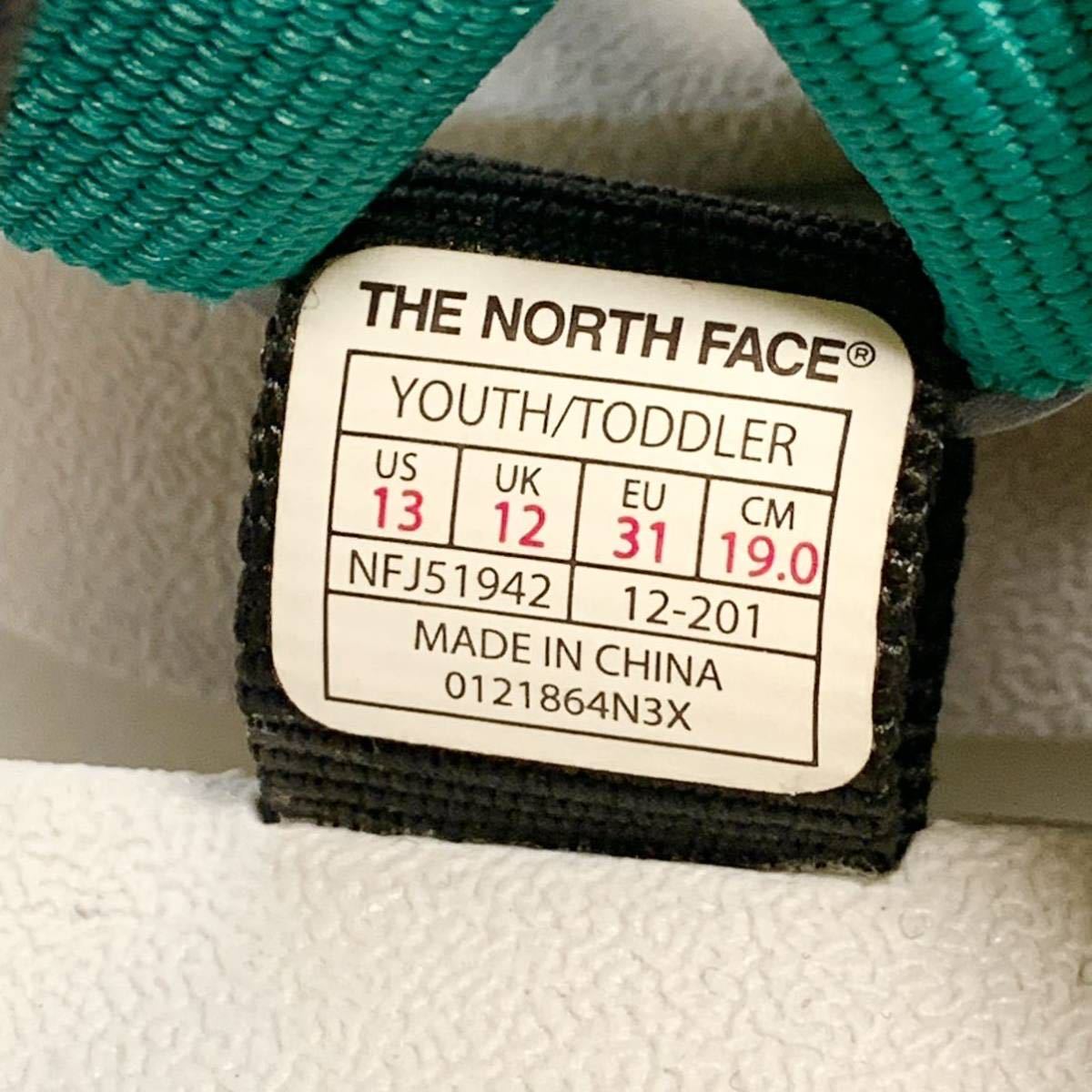  North Face THE NORTH FACE Kids сандалии легкий ...19cm новый товар не использовался товар обувь 