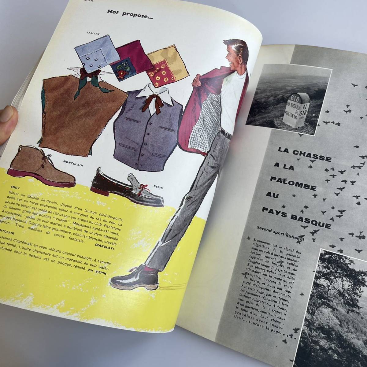 貴重】 adam アダム 1954年1月-1955年2月 No.226 フランスファッション