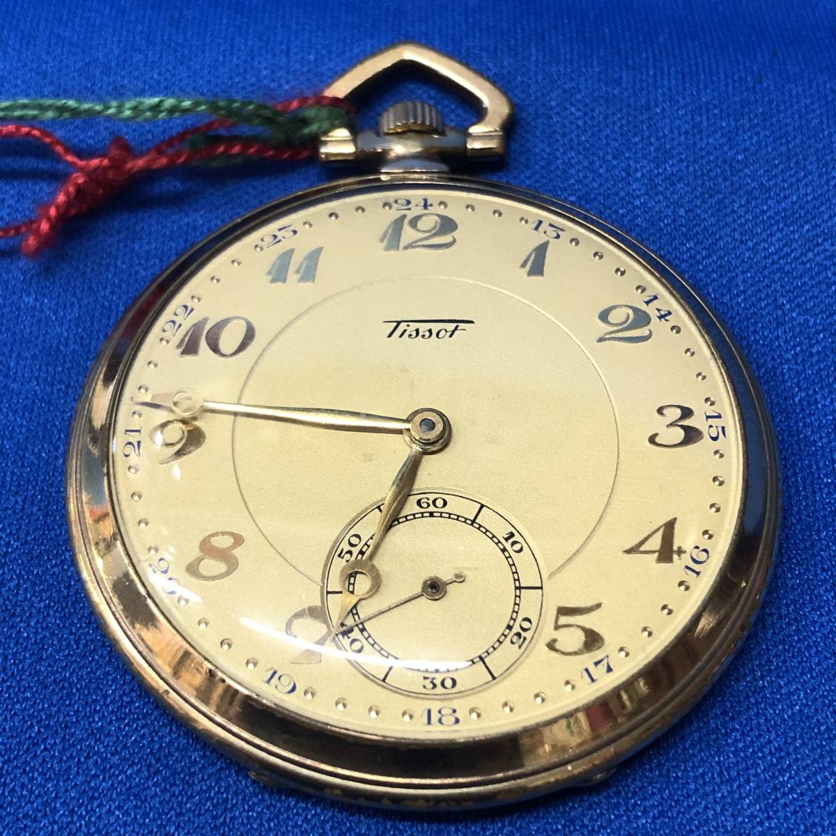 正式的 懐中時計 ゴールドカラー SWISS スイス製 ティソ 【TISSOT