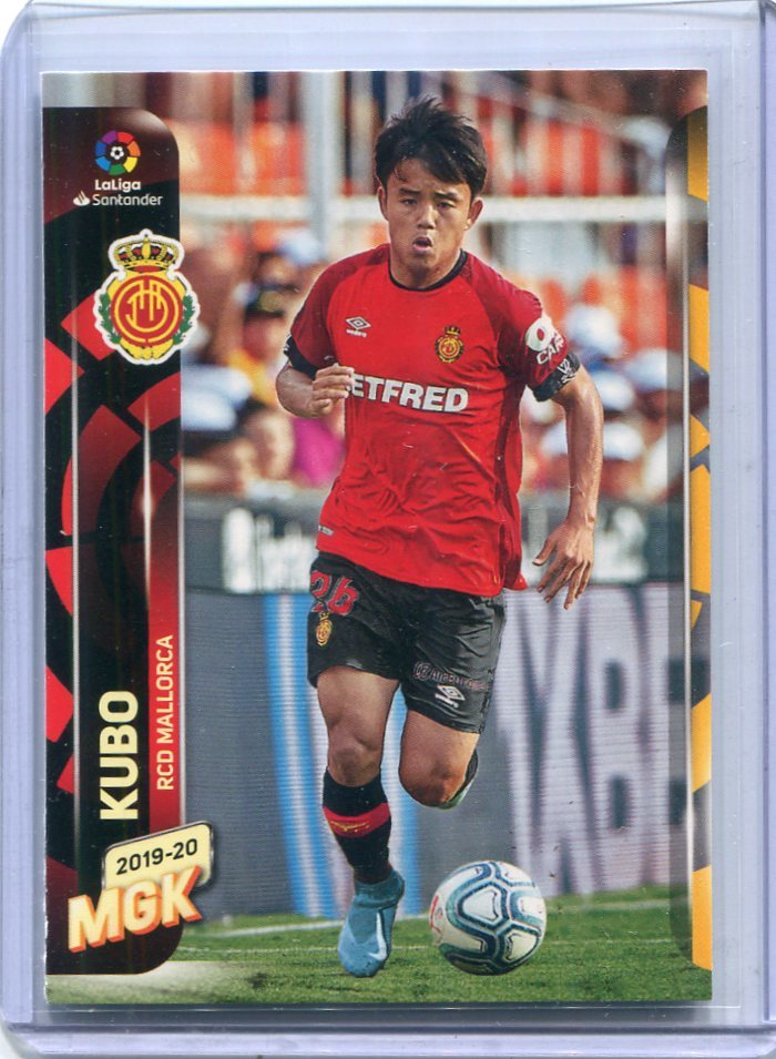 2019-20 Panini Megacracks MGK La Liga 482 Takefusa Kubo 久保建英