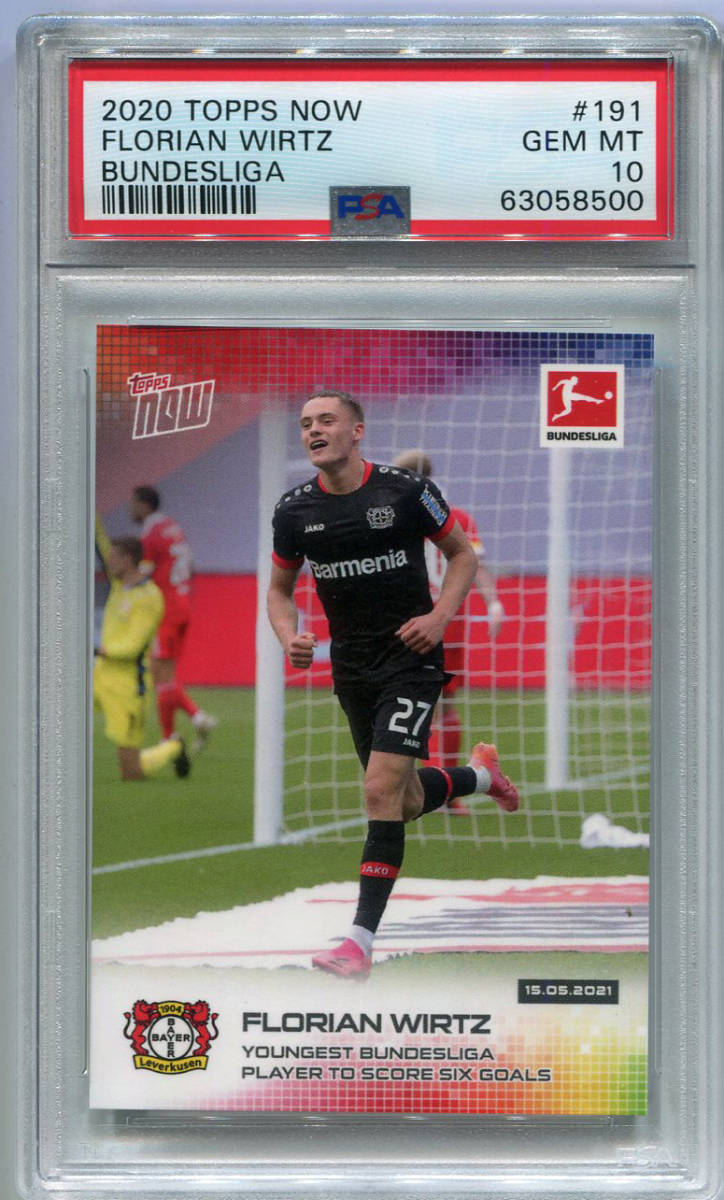 【限定価格セール!】 Bundesliga Now Topps 2020 191 10 PSA ベースカード ヴィルツ Wirtz Florian その他 【限定価格セール!】 Bundesliga Now Topps 2020 191 10 PSA ベースカード ヴィルツ Wirtz Florian その他