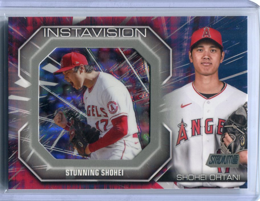 2022 Topps Stadium Club INSTAVISION Shohei Ohtani インサートカード 大谷翔平 ケースヒット_画像1