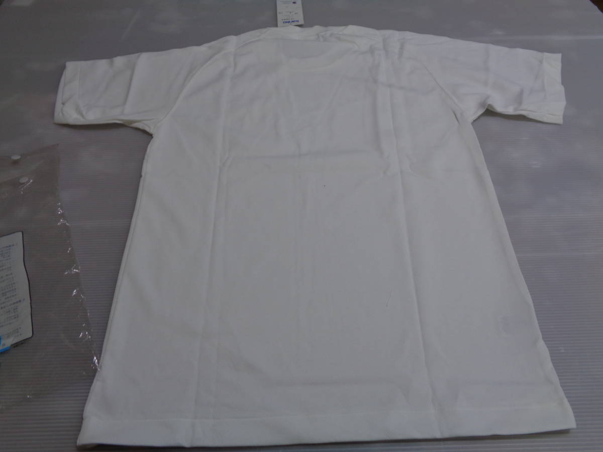 L　 白　JP4880 　カンコー　kanko 　　半袖　Tシャツ　体操着　体操服　レトロ　未使用_画像5