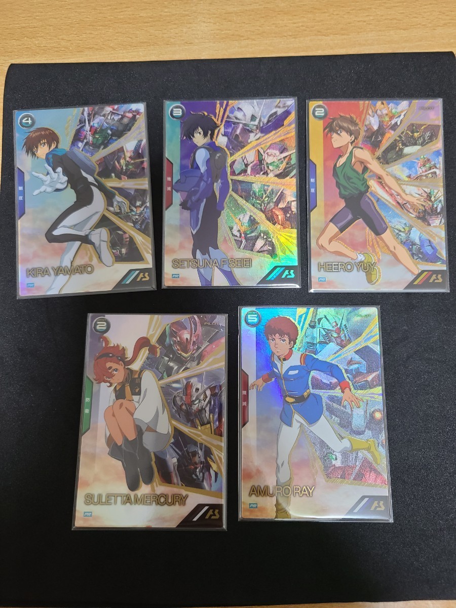 機動戦士ガンダム アーセナルベース 1st Anniversarry Special SET 5枚