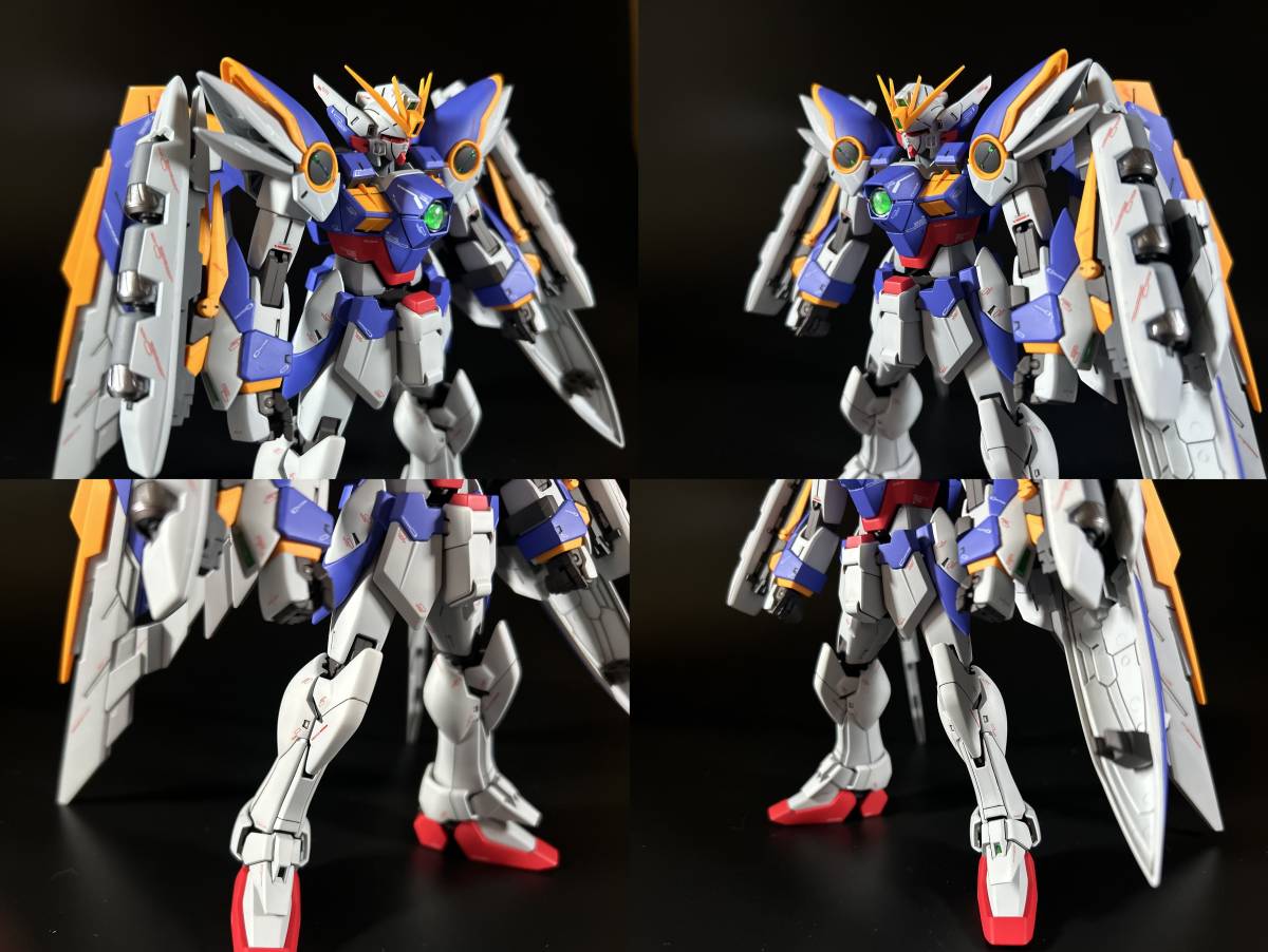 【塗装済完成品】MG 1/100 XXXG-01W WING GUNDAM ウィングガンダム Ver.Ka EW版_画像7