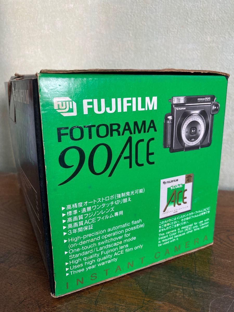 富士フィルム　FOTORAMA 90ACE インスタントカメラ【ジャンク品】　昭和レトロ　