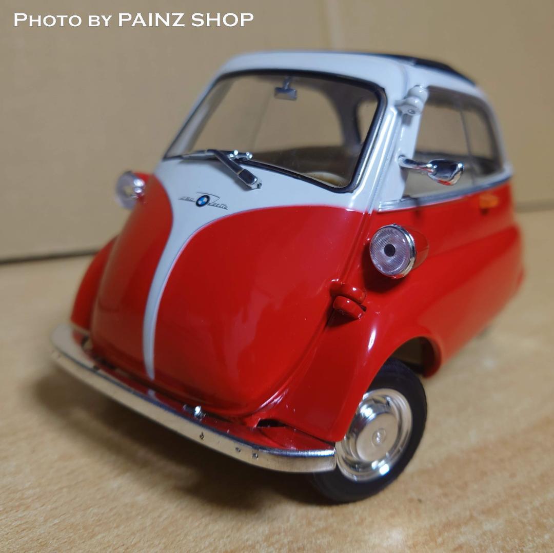 1/18 BMW Ise ta red ISETTA WELLY made die-cast made minicar 
