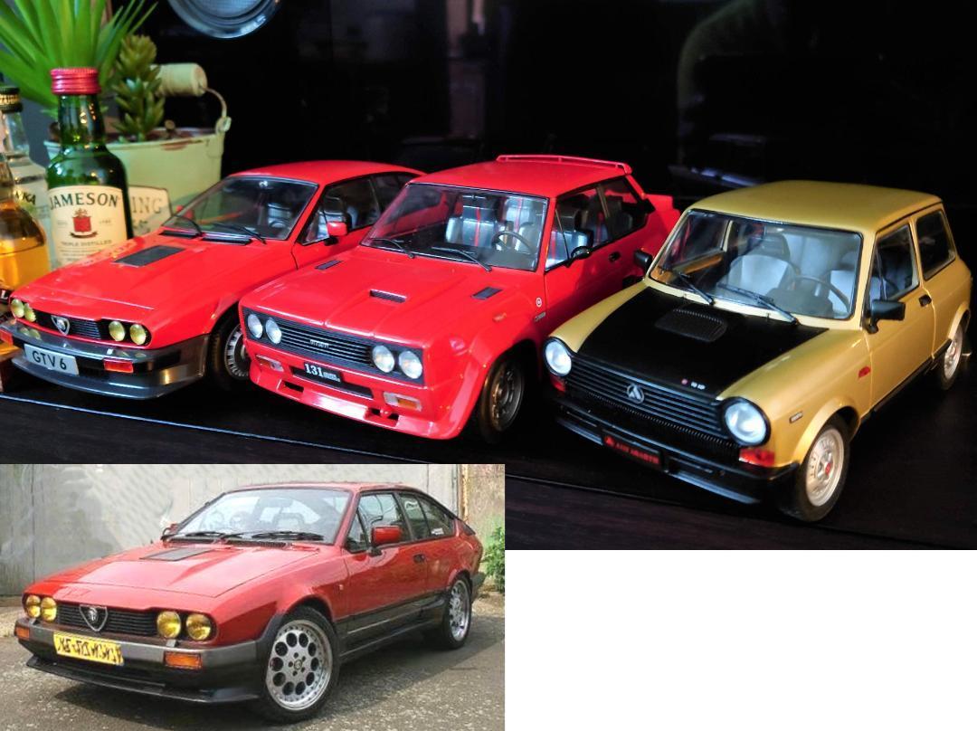 1/18 アルファロメオGTV6 1984 レッド Alfa Romeo ALFETTA GTV6 ソリド製 ダイキャスト製ミニカー_画像10